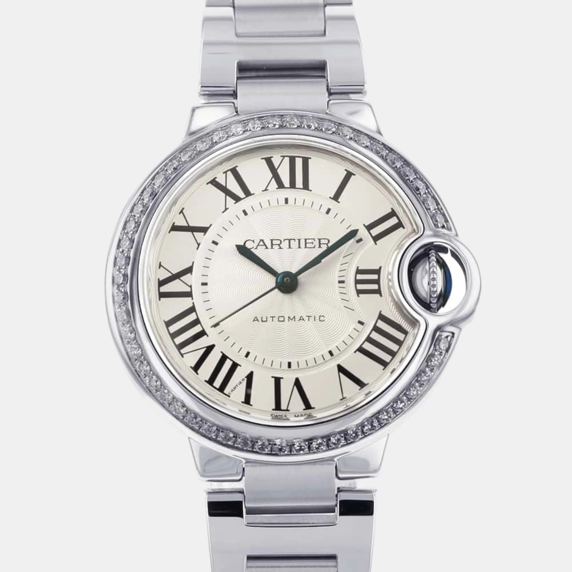 Cartier Ballon Bleu 33mm W4BB0016 33mm Stainless steel Silver