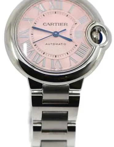 Cartier Ballon Bleu 3489 33mm Stainless steel Rose