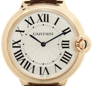 Cartier Ballon Bleu 40mm W6920083 Rose gold Silver