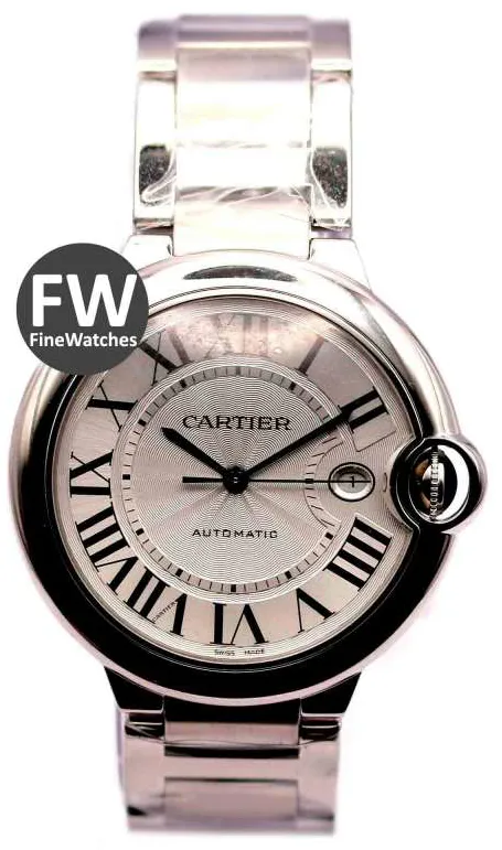 Cartier Ballon Bleu 42mm W69012Z4 42mm Stainless steel Silver