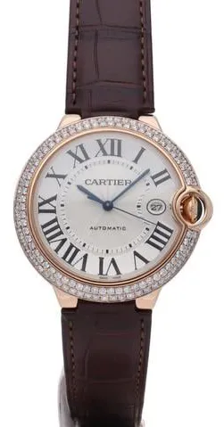 Cartier Ballon Bleu 42mm WE900851 42mm Rose gold Silver 1