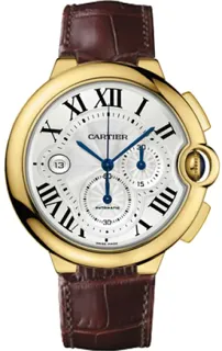 Cartier Ballon Bleu 44mm W6920007 Yellow gold Silver