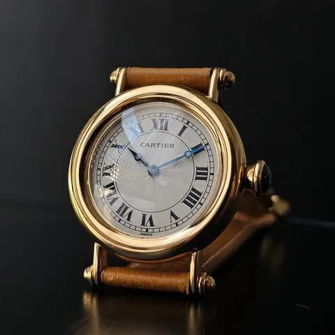 Cartier Diabolo 1460 32mm Yellow gold White 1