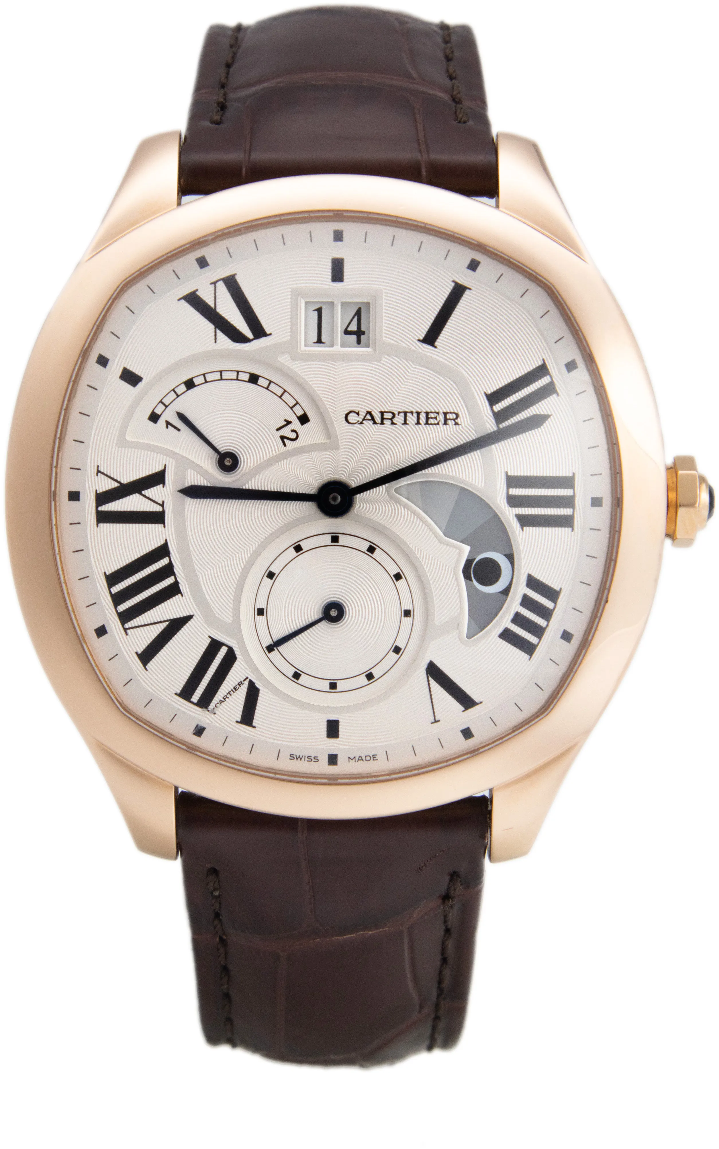 Cartier Drive de Cartier WGNM0005 40mm Rose gold and 18k rose gold Silver