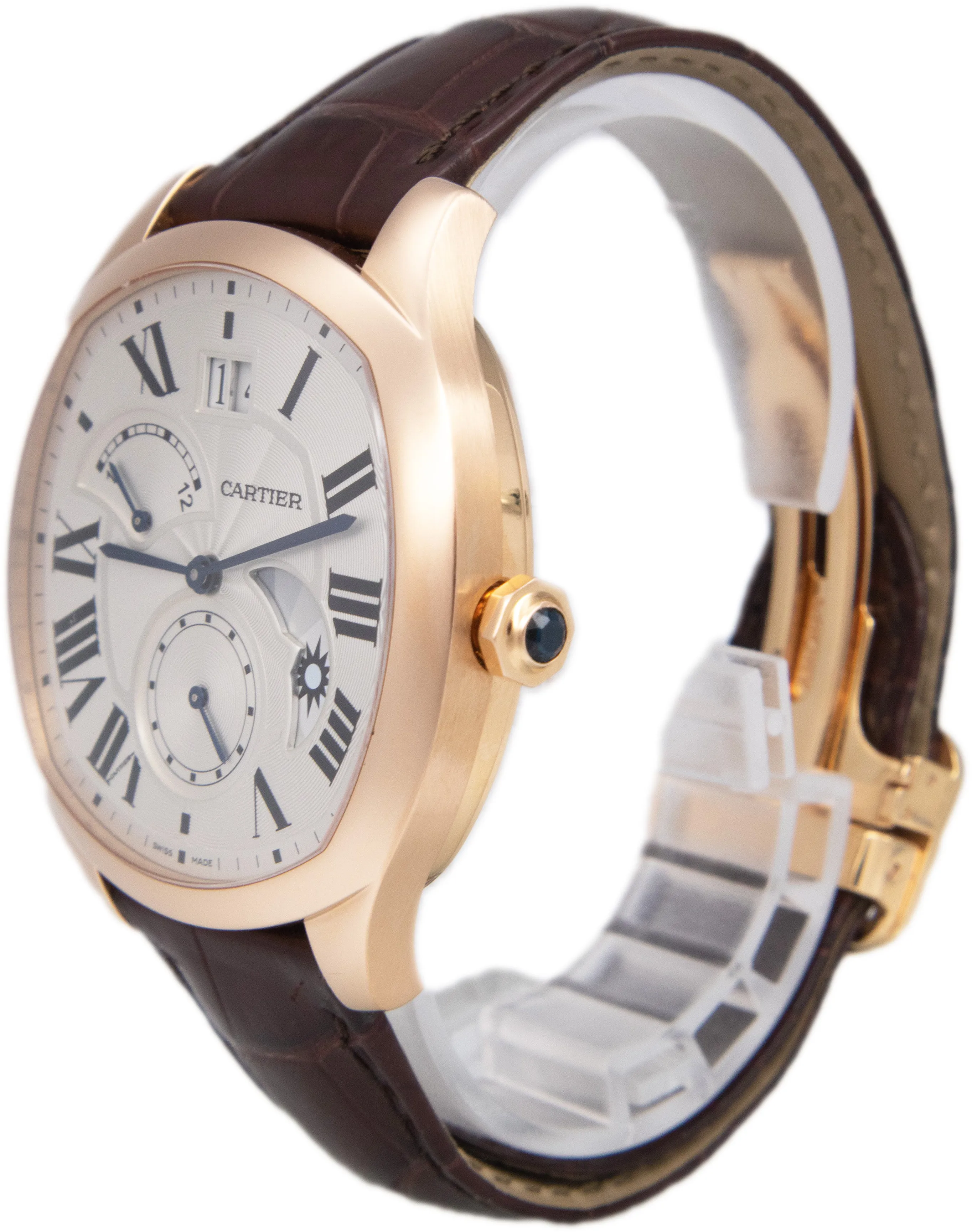 Cartier Drive de Cartier WGNM0005 40mm Rose gold and 18k rose gold Silver 1