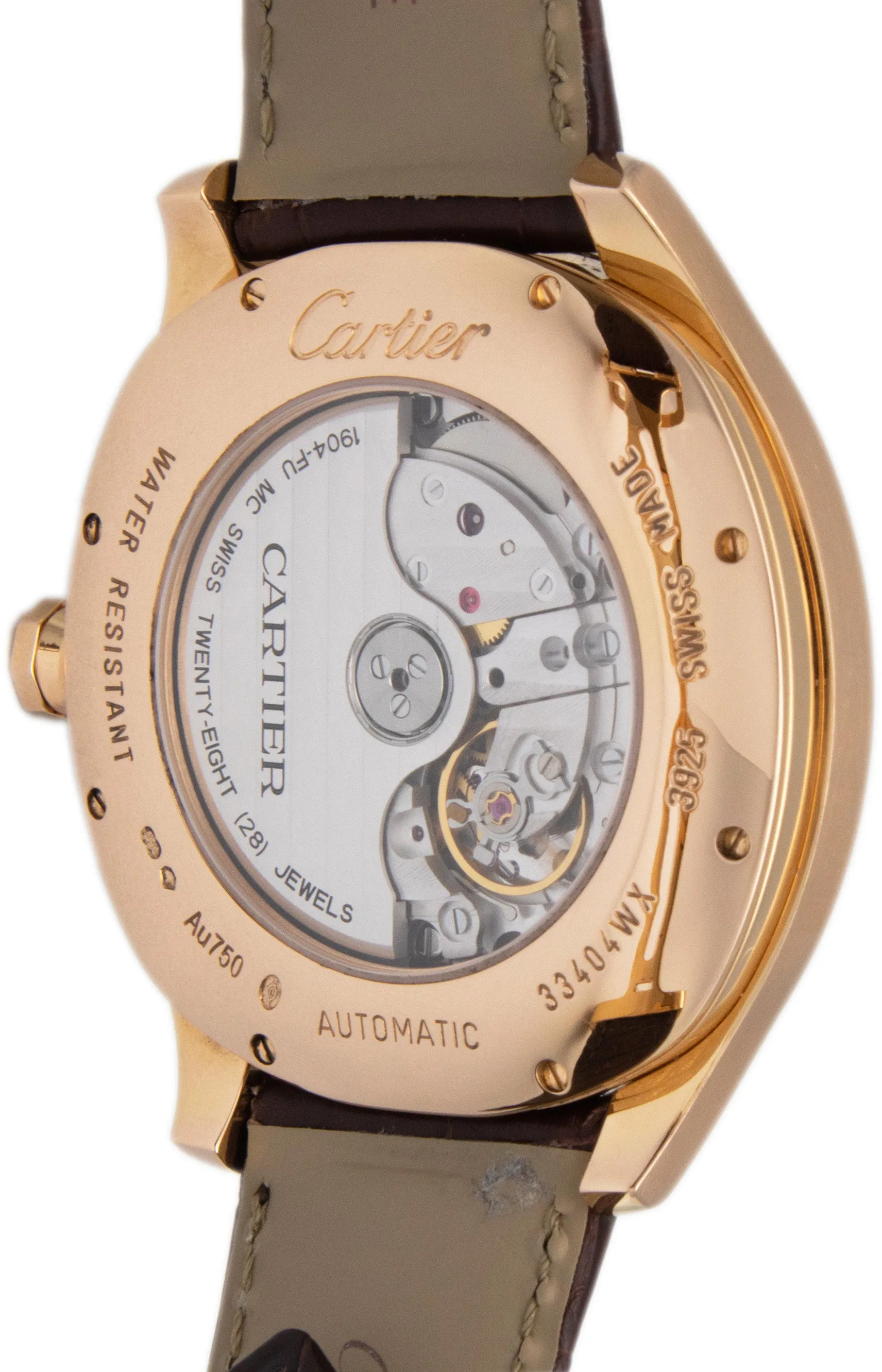 Cartier Drive de Cartier WGNM0005 40mm Rose gold and 18k rose gold Silver 3