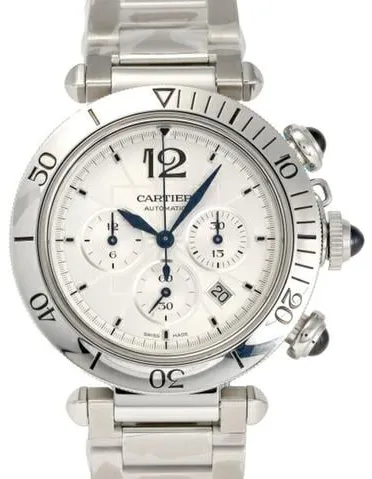 Cartier Pasha de Cartier WSPA0018 41mm Stainless steel Silver