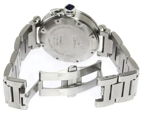 Cartier Pasha Seatimer W31080M7 40mm Stainless steel Silver 2