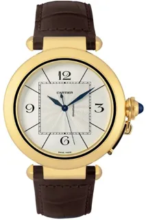 Cartier Pasha W3019551 Yellow gold Silver