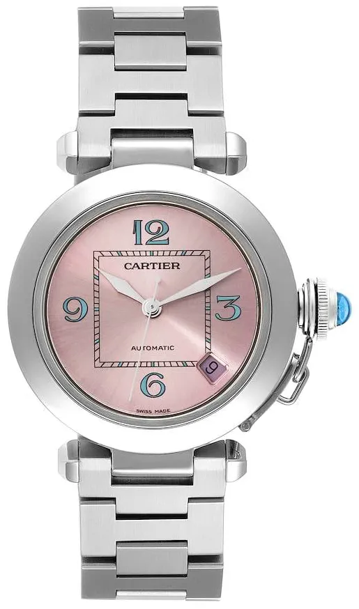 Cartier Pasha W3108199 35mm Stainless steel Rose