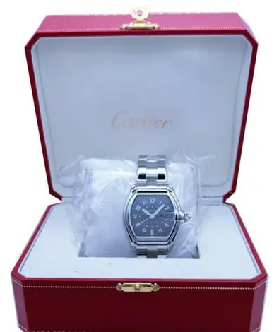 Cartier Roadster 2510 37mm Stainless steel Black 4