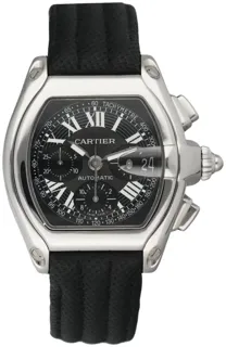 Cartier Roadster 2618 Stainless steel Black