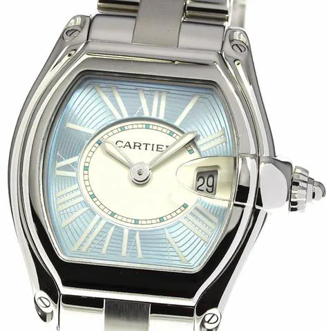 Cartier Roadster W62053V3 33mm Stainless steel Blue