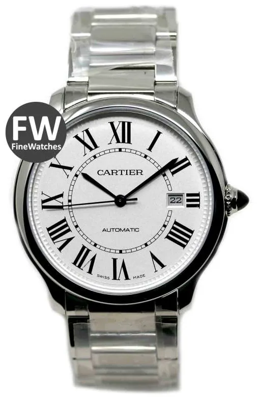 Cartier Ronde Croisière de Cartier WSRN0035 40mm Stainless steel Silver