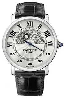 Cartier Rotonde de Cartier W1550151 White gold Silver