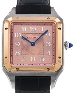 Cartier Santos de Cartier W2SA0025 Stainless steel Pink