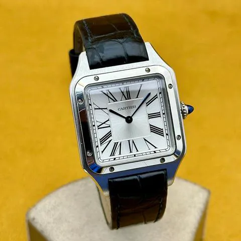 Cartier Santos Dumont 4240 31.5mm Stainless steel White