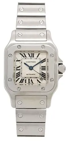 Cartier Santos Galbée W20054d6 24mm Stainless steel Silver