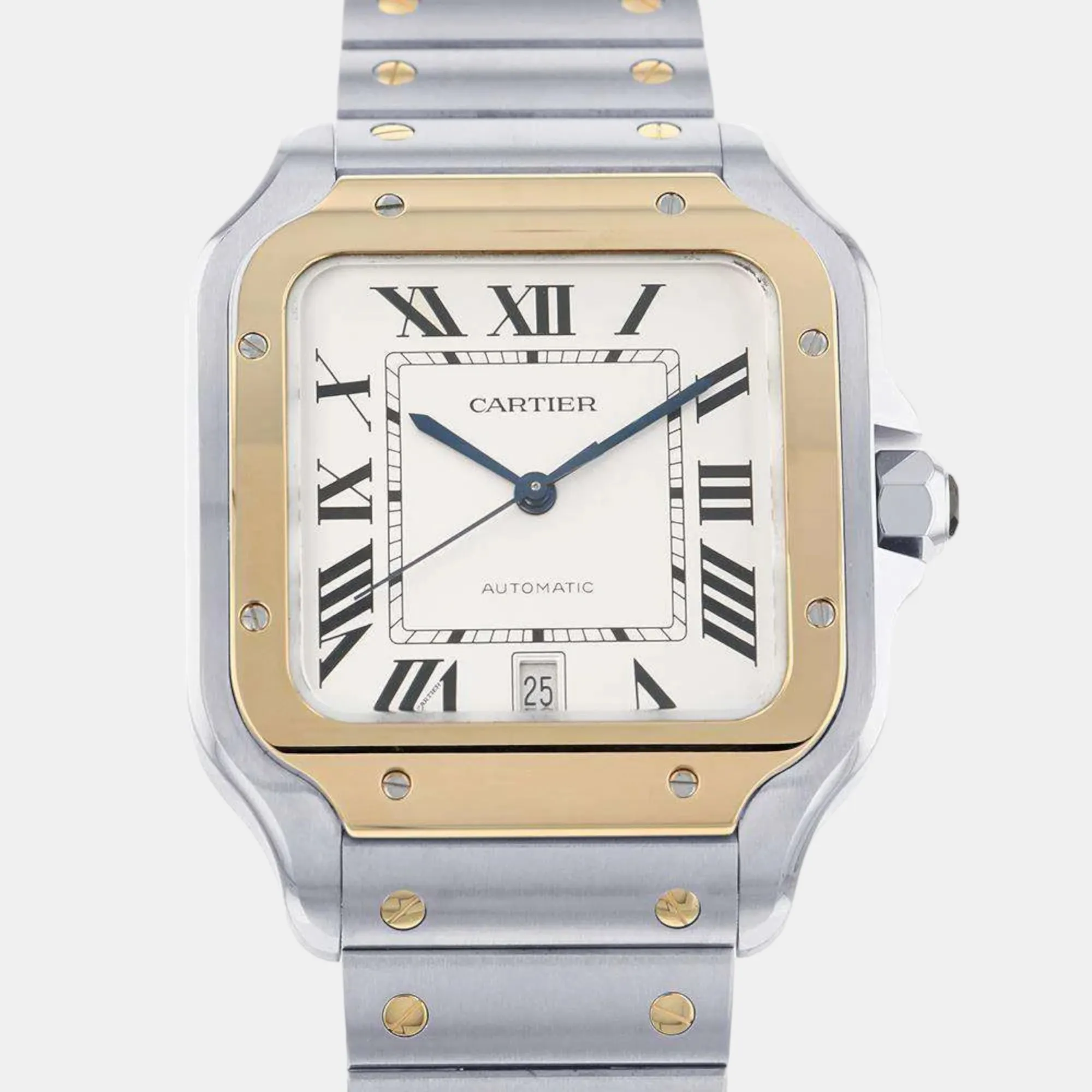 Cartier Santos W2SA0009 40mm Yellow gold and stainless steel