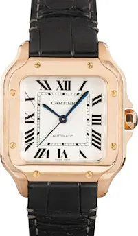 Cartier Santos WGSA0028 35mm Silver