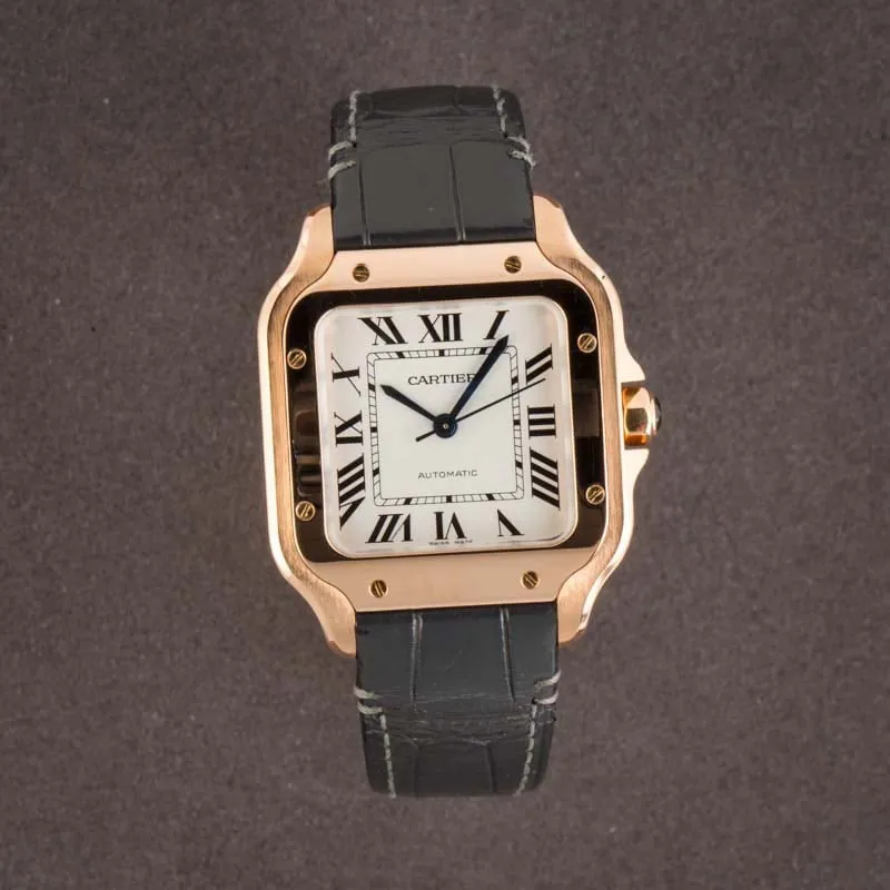 Cartier Santos WGSA0028 35mm Silver 5