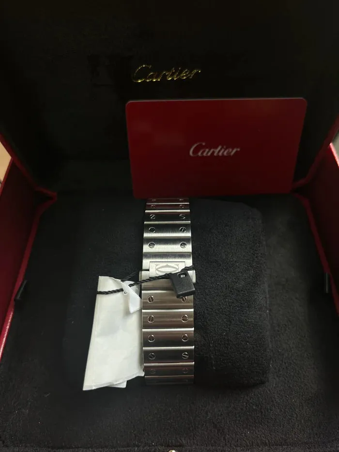 Cartier Santos WSSA0030 40mm Stainless steel Blue 1