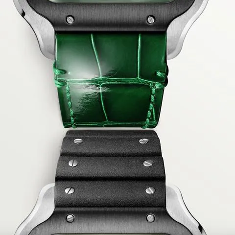 Cartier Santos WSSA0055 40mm Stainless steel Green 1