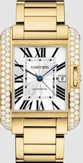 Cartier Tank Anglaise WT100007 Yellow gold Silver