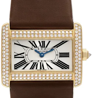 Cartier Tank Divan WA301071 Yellow gold Silver