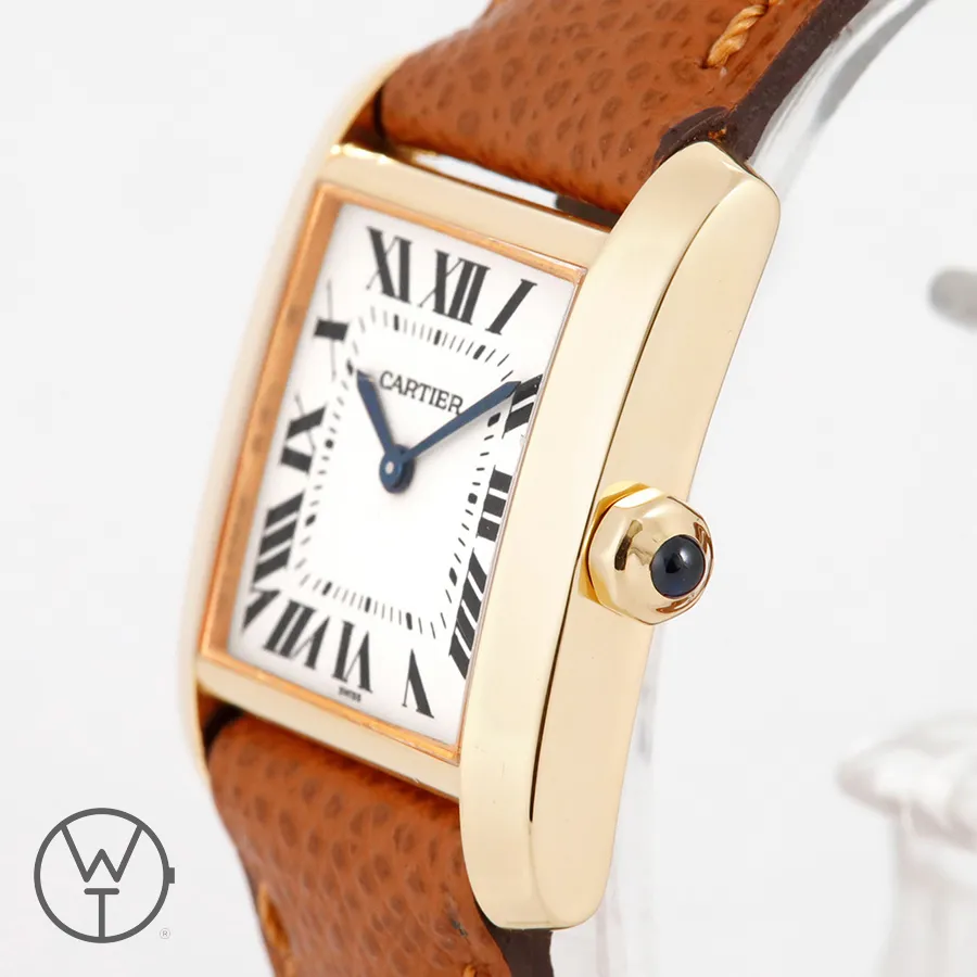 Cartier Tank Française 1821 25mm Yellow gold 2