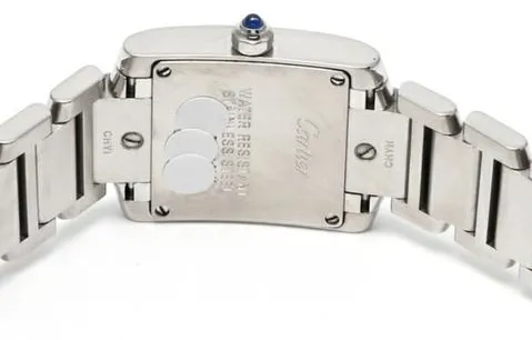 Cartier Tank Française W4TA0008 20mm Stainless steel Silver 4