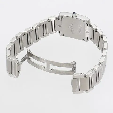 Cartier Tank Française W51008Q3 20mm Stainless steel White 4