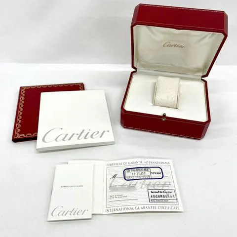 Cartier Tank Française W51008Q3 20mm Stainless steel White 6