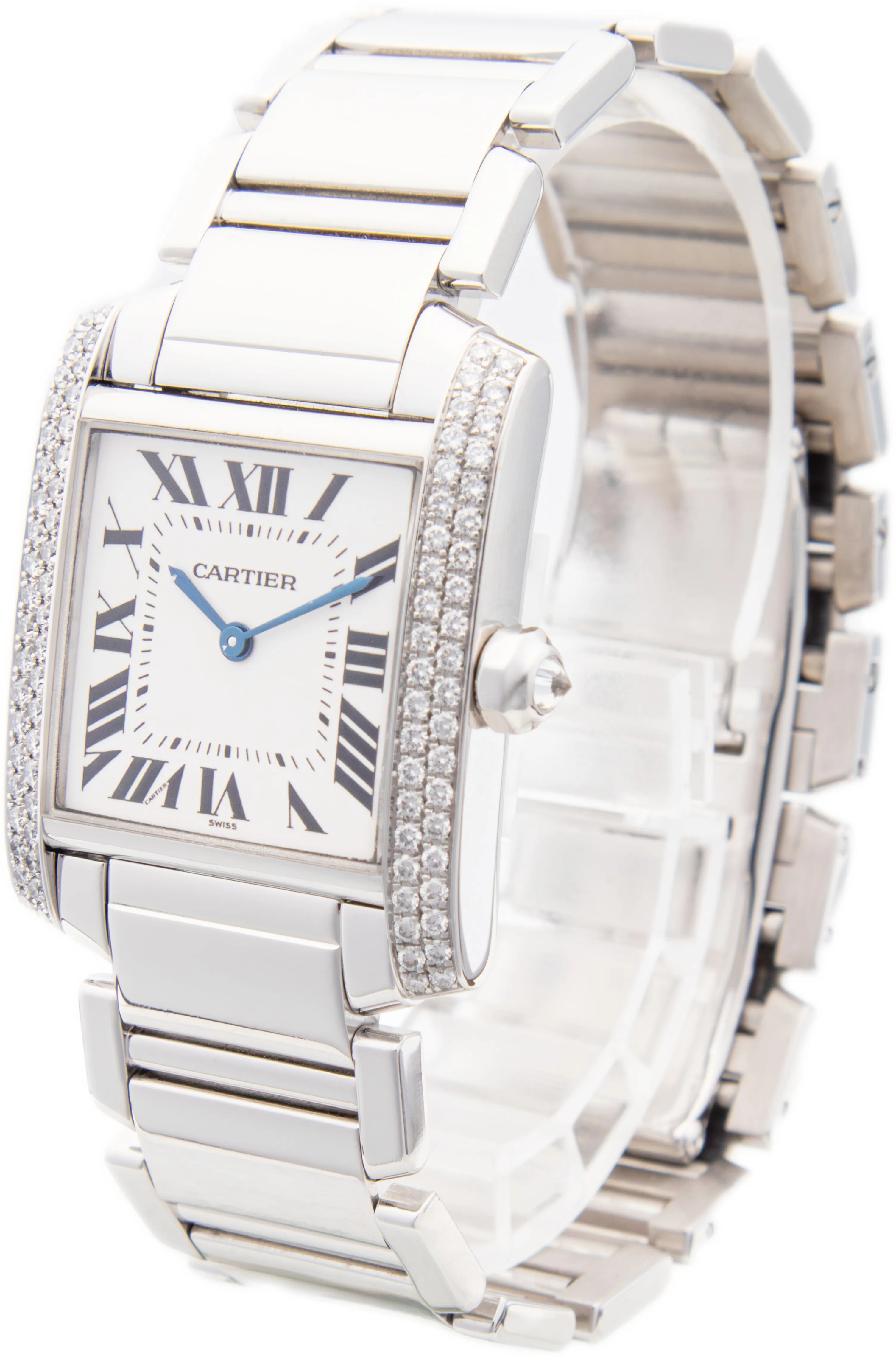 Cartier Tank Française WE1018S3 25mm Diamond 1