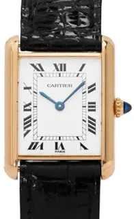 Cartier Tank Louis Cartier 78086 Yellow gold White