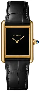 Cartier Tank Louis Cartier WGTA0091 33.5mm Yellow gold Black