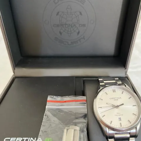 Certina DS-2 C024.410.11.041.20 40mm Stainless steel White 7