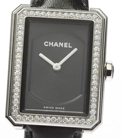 Chanel Boy-Friend H4884 22mm Stainless steel Black