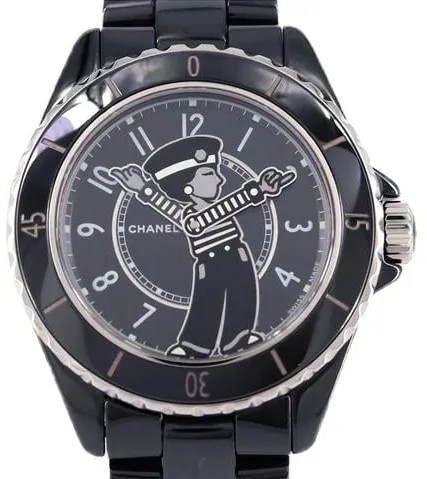 Chanel Mademoiselle H7609 38mm Ceramic Black