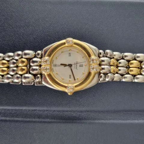 Chopard Gstaad 8112 24mm Yellow gold and Stainless steel White