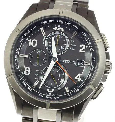 Citizen Eco-Drive AT8165-51E 42mm Titanium Black