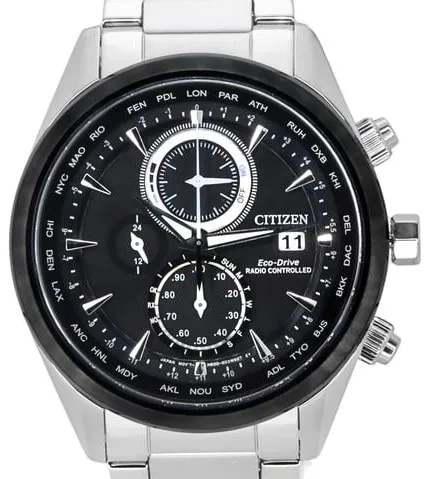 Citizen Eco-Drive 43mm Stainless steel Black