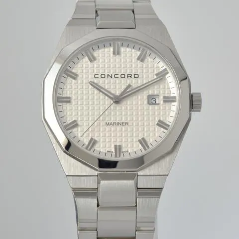 Concord Mariner 05.1.14.1093 40mm Stainless steel White