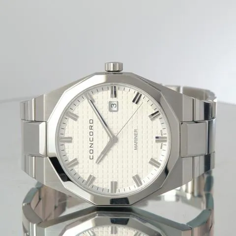 Concord Mariner 05.1.14.1093 40mm Stainless steel White 8