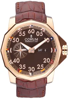 Corum Admiral's Cup Competition 48 947.942.55/0002 AG32 Rose gold Brown