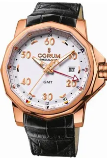 Corum Admiral's Cup GMT 44 383.330.55/0081 AA12 Rose gold White