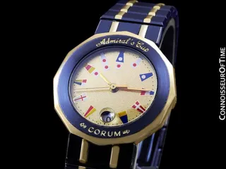 Corum Admiral's Cup 39.610.31 V-52 Yellow gold Champagne