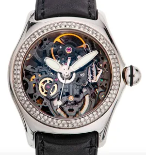 Corum Bubble 082.130.20 Stainless steel Skeletonized