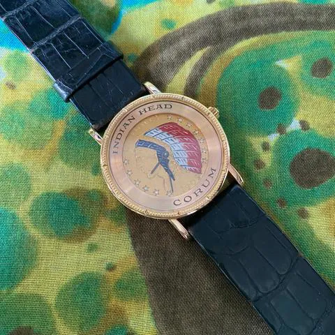 Corum Coin Watch 5514756 31mm Yellow gold