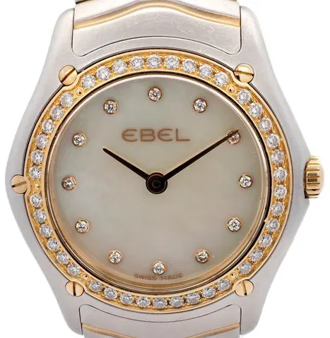 Ebel Classic 28mm Stainless steel Mother-of-pearl